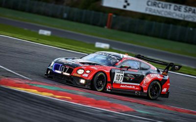 Un équipage 100% belge dans la Bentley Continental du team CMR