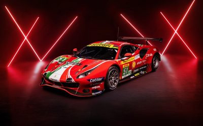 Ferrari et AF Corse dévoilent leurs couleurs pour la saison 2022
