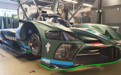Vidéo : La Vanwall LMH en piste sur le circuit de Most
