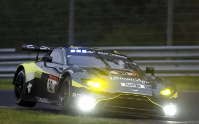 24H du Nürburgring – H+6 : TF Sport en tête au début de la nuit, la concurrence essaie de décaler sa stratégie