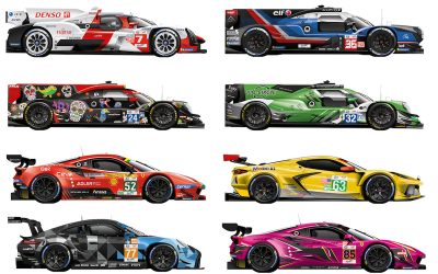Le spotter guide des 62 engagés des 24 Heures du Mans 2022