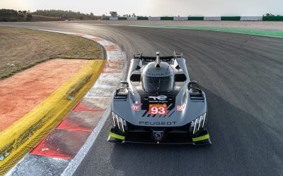 La Peugeot 9X8 en essais à Motorland Aragon cette semaine