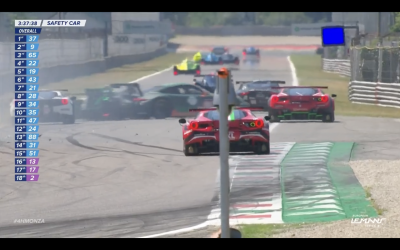 Vidéo : Accrochage et sortie de piste de Michael Fassbender aux 4H de Monza