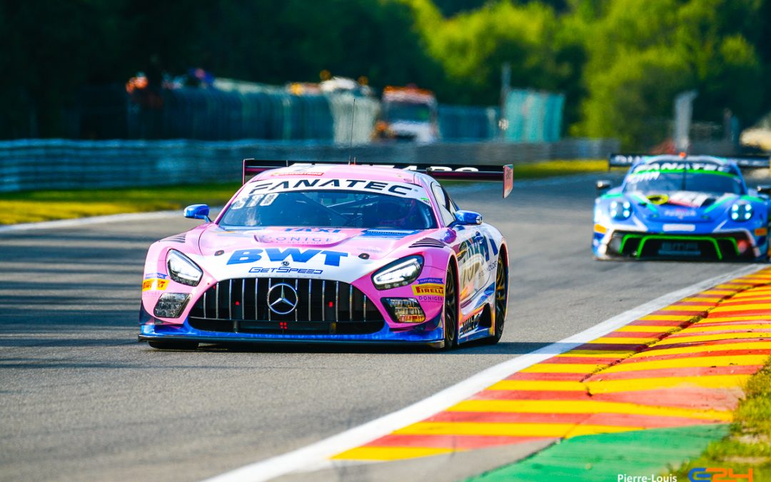 24H de Spa, H+2 : Mercedes et GetSpeed prennent les commandes, première neutralisation