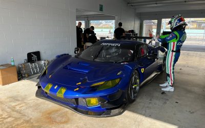 Premier test avec la Ferrari 296 GT3 pour Cetilar Racing à Miami