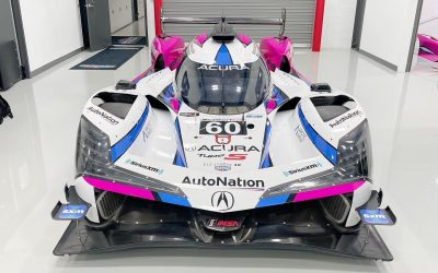 L&rsquo;Acura ARX-06 de Meyer Shank Racing se montre