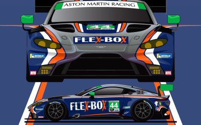 Daytona : Nicky Thiim au volant de l&rsquo;Aston Martin Vantage GT3 du Magnus Racing