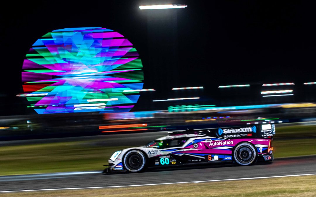 24H de Daytona, H+13 : L&rsquo;Acura/Meyer Shank Racing s&rsquo;en sort bien, l&rsquo;Acura/WTR à deux tours…