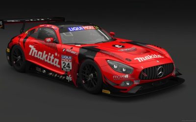 Bathurst : Bates, Reynold et Love au volant de la Mercedes AMG GT3 du Volante Rosso Motorsport