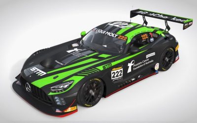 Bathurst : Une livrée contre le cancer pour la Mercedes du Scott Taylor Motorsport