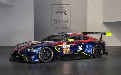 L&rsquo;Aston Martin Vantage GTE du team TF Sport se dévoile