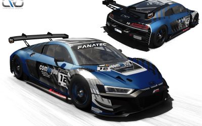 Trois Audi R8 LMS GT3 pour Comtoyou Racing en GT World Challenge Europe