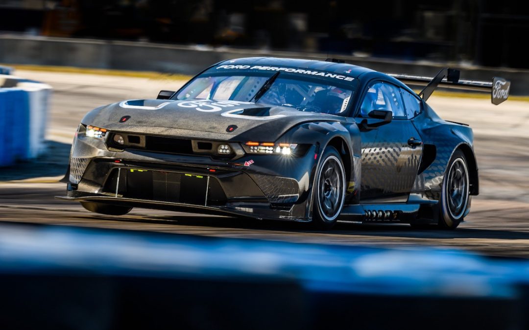 Vidéo : La nouvelle Ford Mustang GT3 en essais sur le circuit de Sebring
