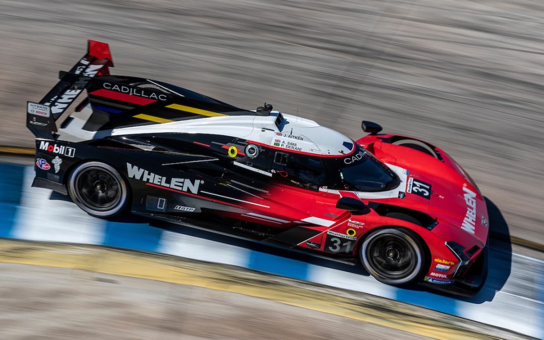 IMSA : Première ligne 100% Cadillac aux 12 Heures de Sebring, toutes les GTP en 1 seconde !
