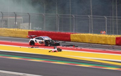 6H Spa, Qualifs : violente sortie d&rsquo;une Porsche, drapeau rouge après 9 minutes