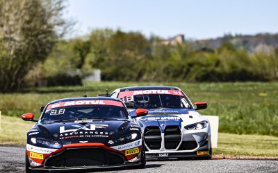 FFSA GT – Nogaro, EL2 : Meilleur temps pour l&rsquo;Aston Martin Vantage GT4 du Racing Spirit of Léman