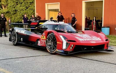 Vidéo : La Cadillac V-Series.R/Action Express Racing en piste avant Le Mans