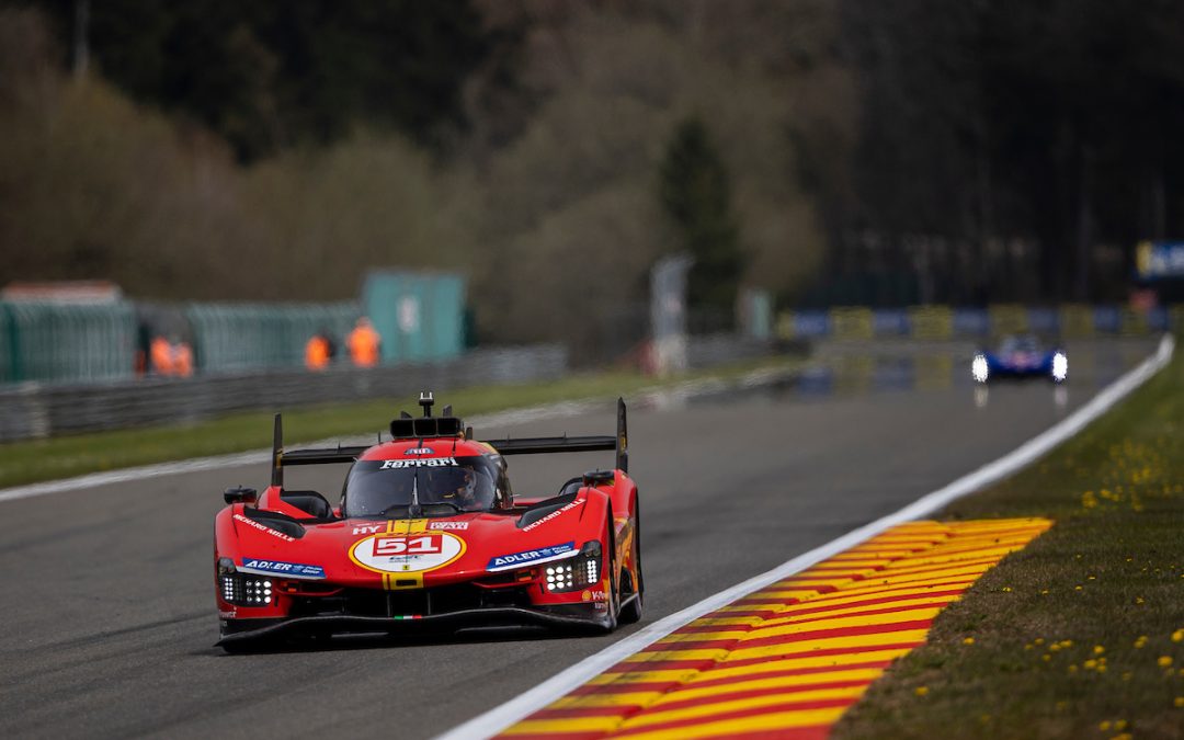 6H Spa, Libres 2 : Les Ferrari 499P accélèrent et se montrent aux avant-postes