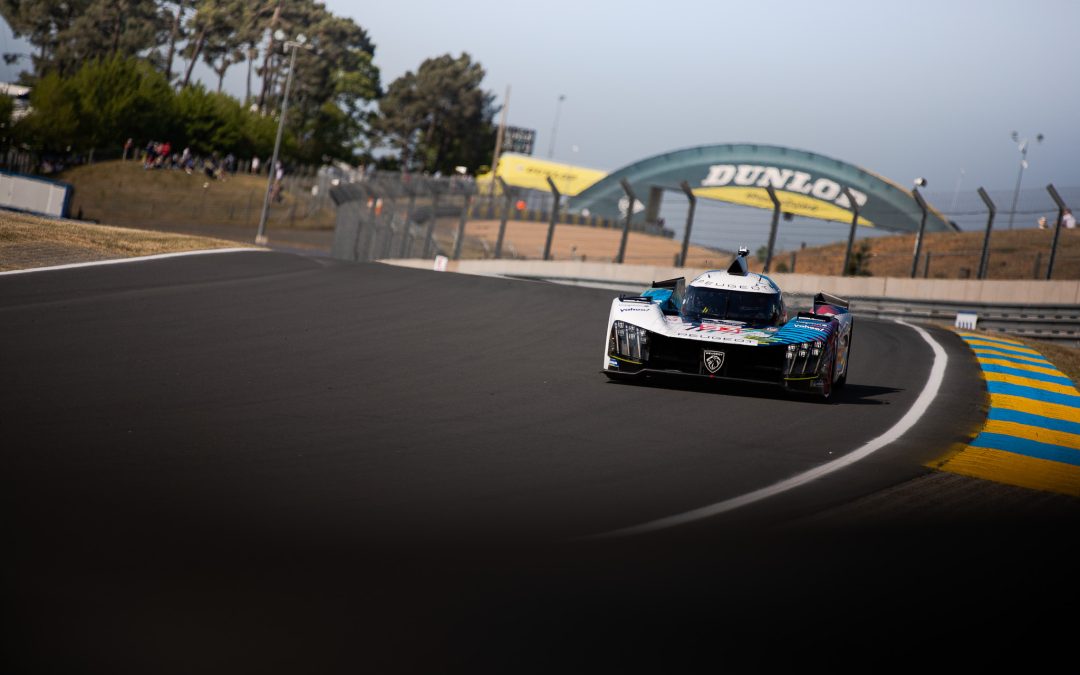 24H du Mans, Journée Test – Session 1 : Drapeau rouge suite à l&rsquo;immobilisation de la Peugeot n°93