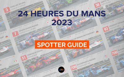 Le Spotter Guide des 24 Heures du Mans 2023