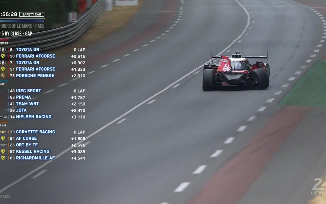 24H du Mans : La Cadillac n°311 sort de la piste dans le premier tour de course