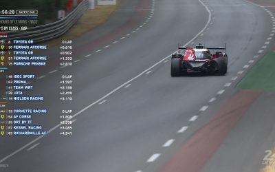 24H du Mans : La Cadillac n°311 sort de la piste dans le premier tour de course