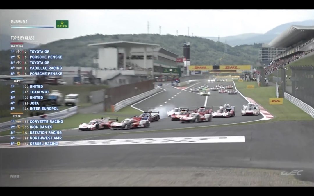 Vidéo : Le départ tumultueux des 6 Heures de Fuji