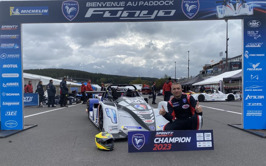 Le titre Sprint Cup by Funyo 2023 pour Xavier Fouineau