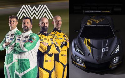 IMSA : AWA Racing dévoile les deux équipages de ses Corvette Z06 GT3.R