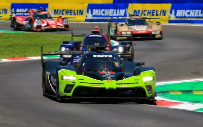 Job van Uitert sur la Vanwall au Rookie Test de Bahrein