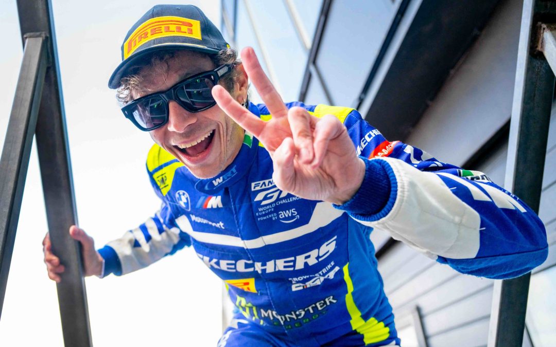 Valentino Rossi au Rookie Test de Bahreïn sur une LMP2