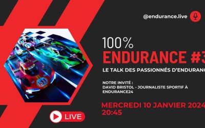 Ce mercredi soir, live 100% Endurance avec la participation d’Endurance24