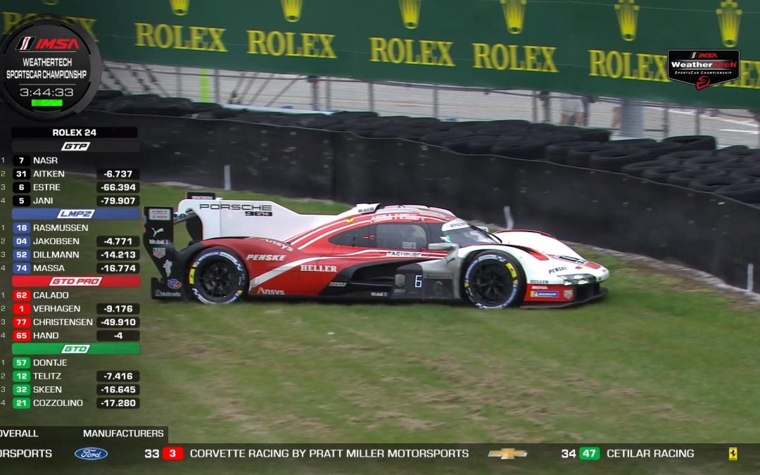 24H de Daytona : Kevin Estre part à la faute ! (+ vidéo)