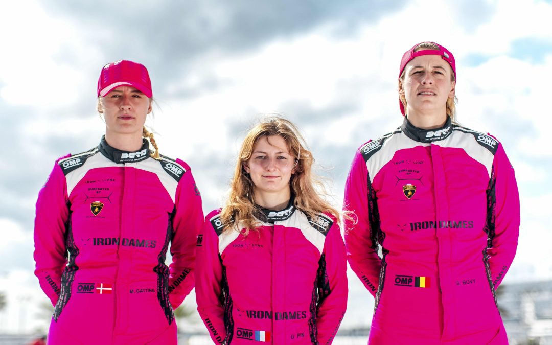 Doriane Pin en LMGT3 sur la Lamborghini des Iron Dames