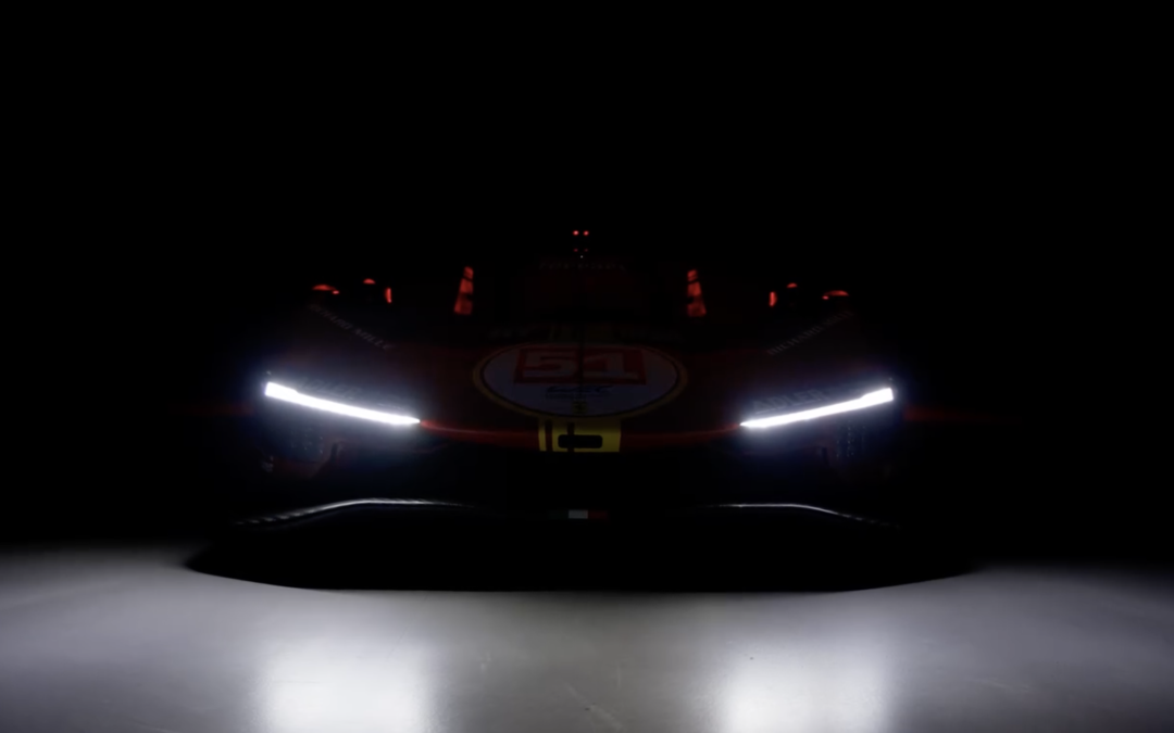 La présentation des Ferrari 499P en direct vidéo