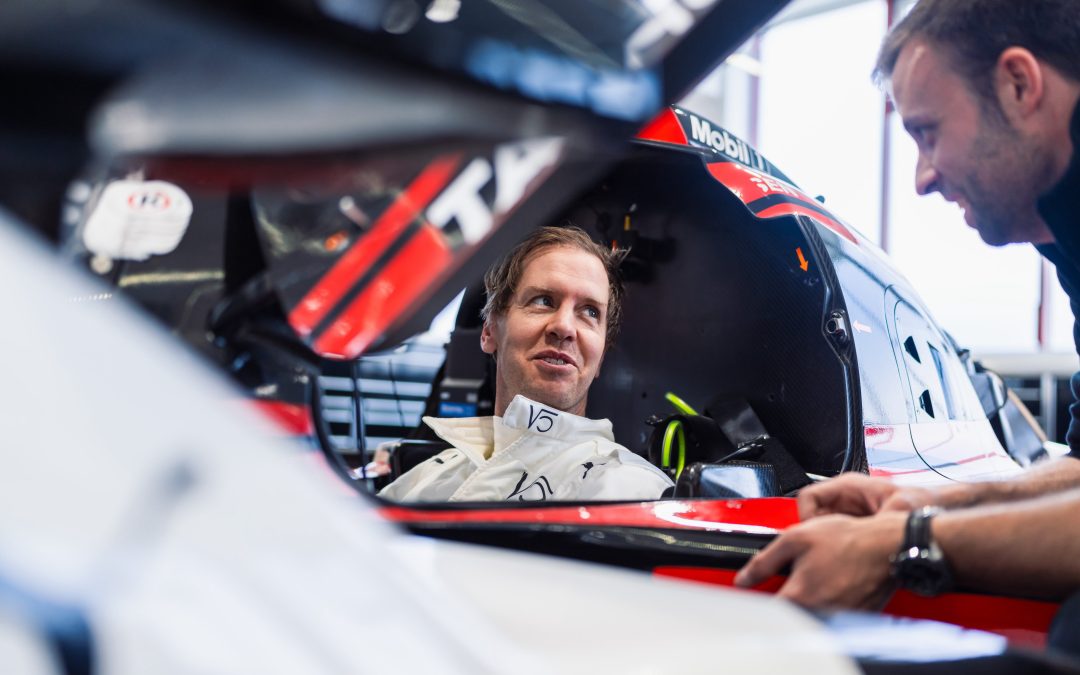 Sebastian Vettel en essais avec Porsche