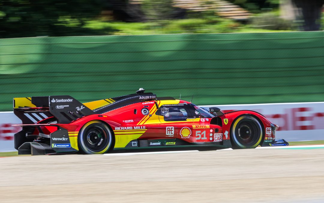 6H d&rsquo;Imola, H+3 : les Ferrari toujours en tête, la Toyota n°7 en embuscade…