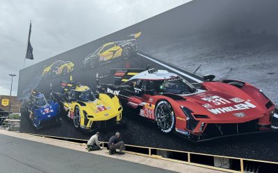 Un Paddock des 24 Heures du Mans bien avancé