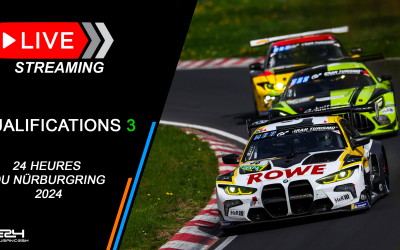 24H du Nürburgring : La troisième séance de qualifications à suivre en live streaming
