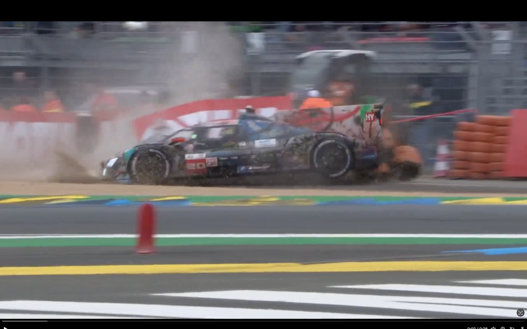 24H du Mans : La BMW &lsquo;art car&rsquo; victime d&rsquo;une sortie de piste
