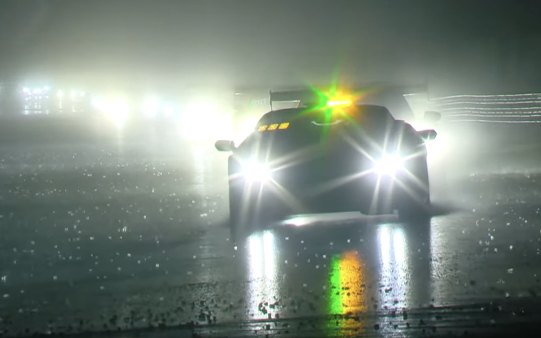 24H de Spa, H+8 : La course neutralisée par de fortes pluies