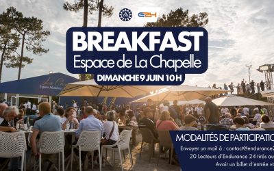 24H du Mans : Un petit-déjeuner pour des lecteurs d’Endurance24 à l’Espace membres de La Chapelle