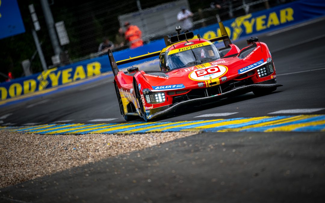 24H du Mans, H+1 : Nicklas Nielsen se hisse en tête avec la Ferrari n°50