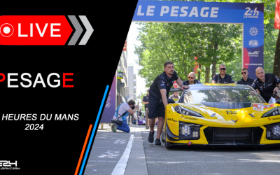 Le Pesage des 24 Heures du Mans 2024 à suivre en direct