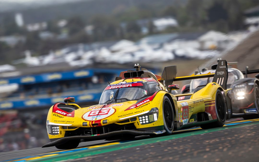 24H du Mans, H+6 : la Ferrari n°83 toujours aux commandes, la pluie refait son apparition
