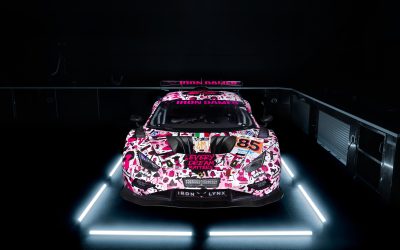 Une livrée spécifique pour la Lamborghini des Iron Dames aux 24 Heures du Mans