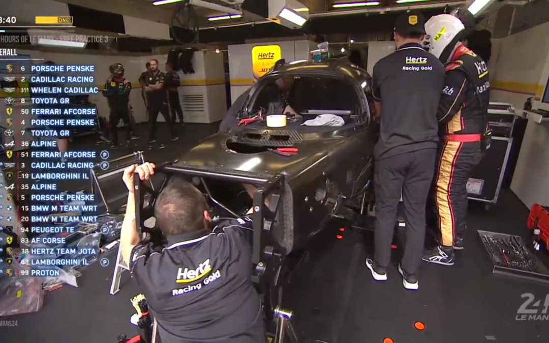 24H du Mans : Changement de châssis pour la Porsche 963 n°12 de Hertz Team JOTA