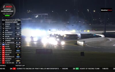 24H de Daytona : La Cadillac n°40 au coeur d&rsquo;un gros accrochage