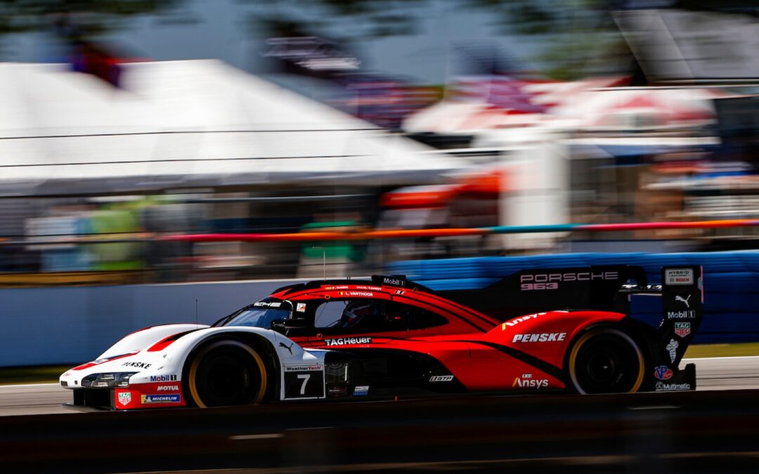 12H de Sebring – H+1 : Porsche Penske Motorsport comme à la parade
