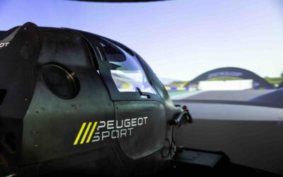 Le simulateur, pièce maîtresse du programme Hypercar de Peugeot Sport